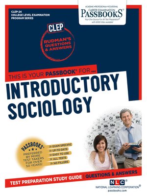 cover image of INTRODUCTORY SOCIOLOGY
